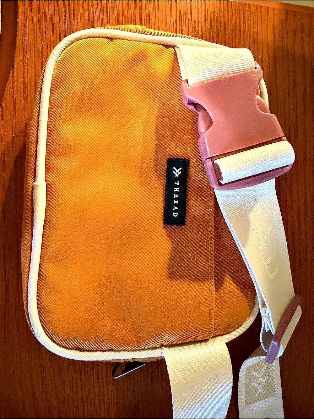 THREAD Crossbody Bag in Orange & Pink Like New